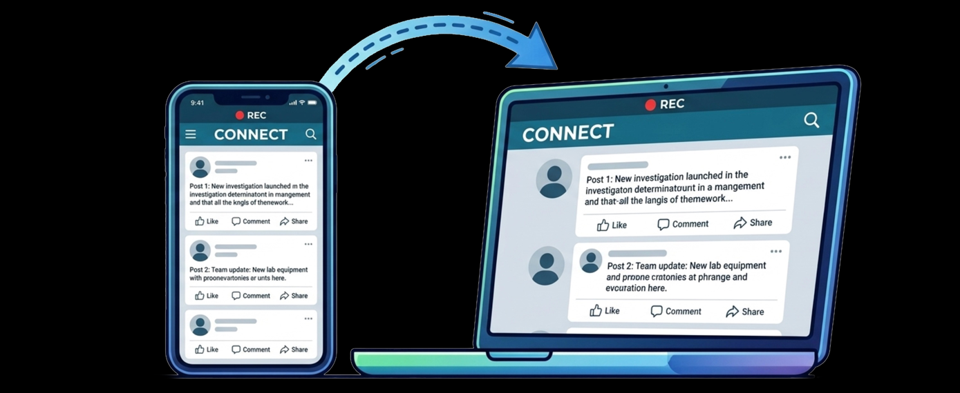 Lens Witness phone-to-computer capture workflow